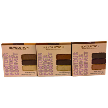Revolution Contour Powder Compact Palette Contour